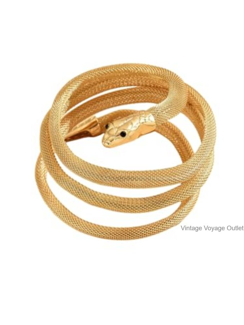 Snake Wrap Twistable Anklet Bracelet Choker Hair Accessory Punk Gothic Cosplay